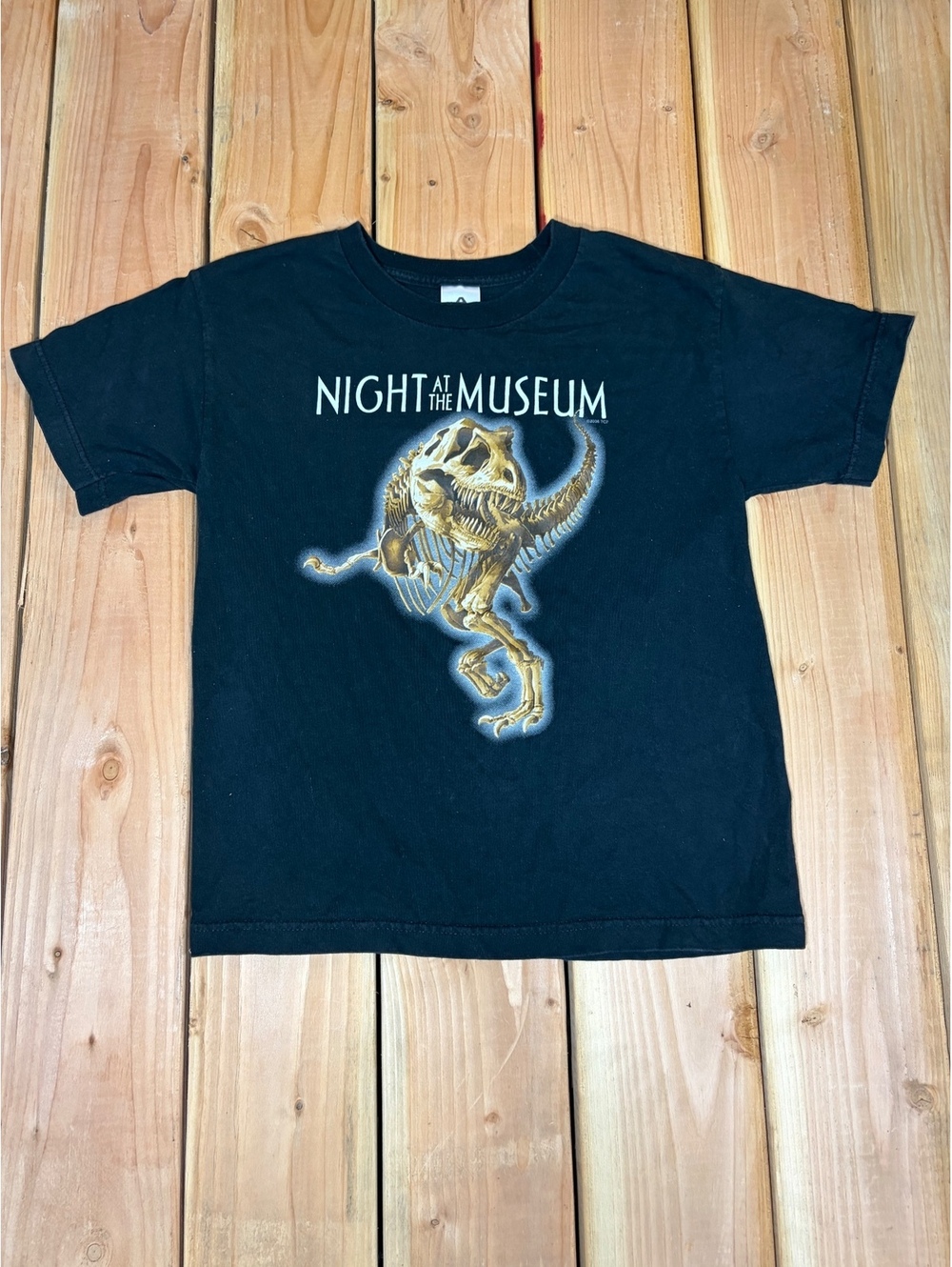Night at the Museum Vintage 2006 Black T-Shirt youth Large